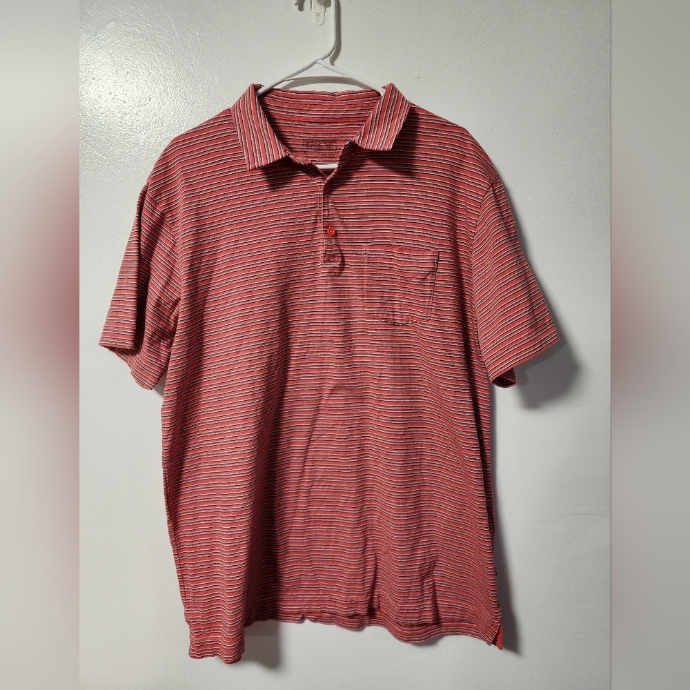 Mens XL Patagonia Coral Polo Shirt